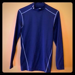 Under Armour compression cold gear navy shirt